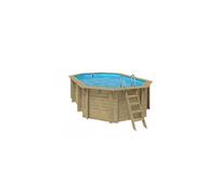PISCINE RAINUREE LANGUETTE OCTO. EMEO SWIMWOOD EMEO 541x 350 x 131 cm BOIS