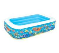 piscine rectangulaire deluxe décor poissons- 2.29 x 1.52 x 0.56 m G