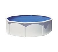 Piscine ronde acier Ø4,80m x H: 1,22m - Filtration à sable