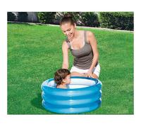 Piscine ronde gonflable enfant bébé Jouet à la maison baignoire gonflable bébé Piscine enfant petit 3 boudins 70*30 cm