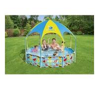 Bestway - Piscine pour enfants Ø 2,44 m avec protection solaire contre les UV
