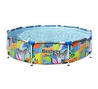 Bestway Piscine hors-sol tubulaire Steel Pro 305 x 66 cm Ronde