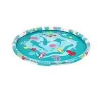 Piscine Tapis Jets D'eau Bestway Ø165 Cm Imprimé Marine Bleu Plus De 3 Ans
