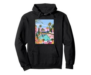 Piscine Tropicale Dreamy Art Summer Esthétique Piscine Vacances Sweat à Capuche