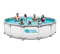 Piscine tubulaire - ? 5,49 x 1,32 m - Sans filtration