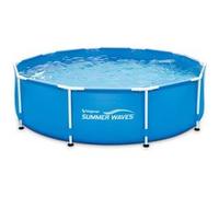 Piscine tubulaire Active Frame Pool ronde 4,57 x 0,84 m - Summer Waves Bleu G