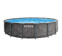 Piscine tubulaire Baltik - Ronde - Ø 5,49 m x 1,22 m - Intex - Piscine tubulaire