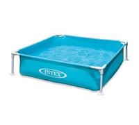 Piscine tubulaire carrée 1,22 x 1,22 x 0,30 m - Intex