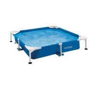 Piscine tubulaire carrée pour animaux - Intex