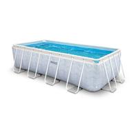 Piscine tubulaire Chevron rectangulaire 4,00 x 2,00 x 1,00 m - Intex