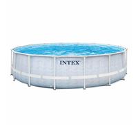 Intex Pools Kit piscine Chevron ronde Ø 4,88 m x H 1,22 m