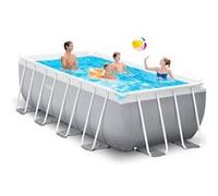 Intex kit Piscine Prism Frame rectangulaire Tubulaire (l) 4,00 x (l) 2,00 x (h) 1,22m