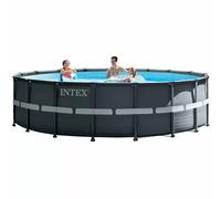 Kit piscine ultra xtr ronde tubulaire (ø)4,88 x (l)1,22m et pédiluve