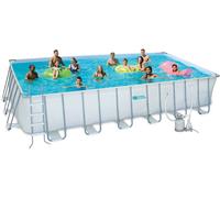 Piscine tubulaire LUDO 3 - 5.49 x 2.74 x 1.32 m - filtration à sable 5,1m3/H