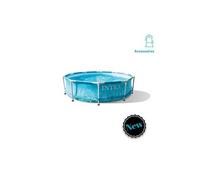 Piscine hors sol ronde 28208 Beachside Metal Frame 305x76cm - Intex