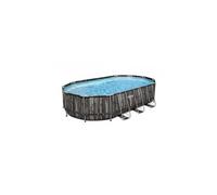 Bestway Power Steel 20' x 12' x 48"/6.10m x 3.66m x 1.22m Oval Pool Set