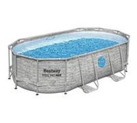 Piscine tubulaire ovale Bestway Svista 488 x 305 x 107 cm avec pompe