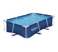 Piscine tubulaire pvc et acier rectangle L.1,70 x P.2,59m x h.61cm Bestway Steel pro 56403