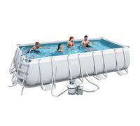 Piscine tubulaire rectangle Power Steel 5.49 x 2.74 x H.1.22 m - Filtre à sable
