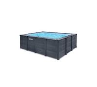Intex 26396GN piscine hors sol Rectangle Bleu, Gris