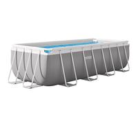 Kit Piscine hors sol tubulaire INTEX - Pris Frame - 400 x 200 x 122 cm - Rectangulaire (Livrée avec pompe et échelle) - 26790NP