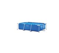 Piscine tubulaire - Rectangulaire - Metal frame Junior - 2.60 x 1.60 x 0.65 m - Bleu