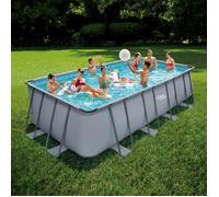 Piscine tubulaire rectangulaire Summer Waves 5,49 x 2,74 x 1,32 m