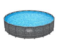 Piscine tubulaire ronde Bestway APX 365 6,10 x 1,32 m + Filtration + Accessoires