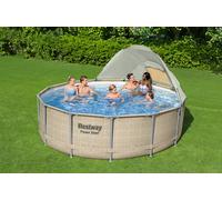 Piscine tubulaire ronde Bestway Power Steel D. 3.96m H 1.07m