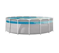 Piscine tubulaire ronde Intex Prism Frame Clearview 4,88 x 1,22 m