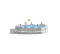 Piscine tubulaire ronde Intex Prism Frame 6,10 x 1,32 m