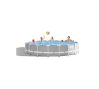 Piscine tubulaire ronde Intex Prism Frame 6,10 x 1,32 m