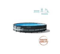 Piscine tubulaire ronde Ultra XTR Frame 6,10 x 1,22 m