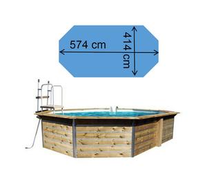 Piscine waterclip Lucon 590 x 420 x 111 cm