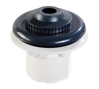PISCINEO Bouche de refoulement Liner Gris Anthracite pour Piscine enterrée