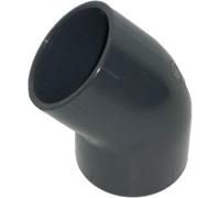 PISCINEO Coude Angle 45° PVC Pression diam. 63