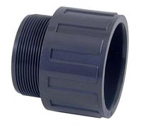 PISCINEO Embout fileté PVC Pression 1" 1/4 mâle à Coller 40mm