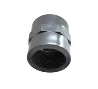 PISCINEO Manchon taraudé PVC Pression fileté 1''1/2 des 2 côtés