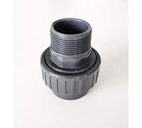 PISCINEO Union démontable PVC 1'' 1/2 mâle d'un côté et diam. 50 de l'autre