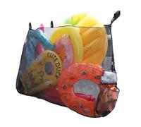 Piscines de piscines Float - GRAND Rangement en mailles, porte-jouets à eau | Sac d'organisateur de filet de clôture robuste, accessoire de piscine de plage Sack parfait pour les chars, les balles, le