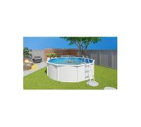 Piscines hors sol acier diamètre 4.85 m Trigano Jardin pi8710-1 blanc G