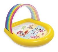 Piscinette fontaine arc en ciel Intex Jaune G