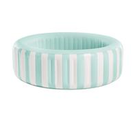 Intex Pools Piscinette gonflable Frenchy 56182NP rayures turquoise et blanche dès 3 ans