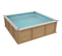 Piscine bois PISTOCHE 2x2m
