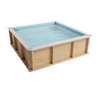 Procopi Piscine en bois PISTOCHE 2 x 2 m pour enfants