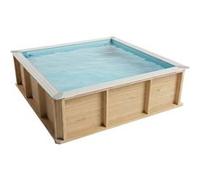 Procopi Piscine en bois PISTOCHE 2 x 2 m pour enfants