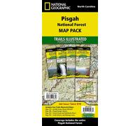 Pisgah National Forest (lot de cartes) | National Geographic