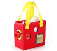 PISOSN Étui de transport portable compatible avec le kit de démarrage Little Tikes Story Dream Machine (rouge)