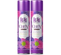 PisPás Dry Shampoo Curly - Shampooing Sec pour Cheveux Bouclés, Définit et Rafraîchit Sans Résidus, Idéal pour les Cheveux Bouclés et Texturés (Lot de 2)