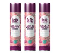 PisPás Pack de Shampooing Sec Volume - Lot de 3 Unités pour Apporter du Volume et Rafraîchir les Cheveux Instantanément, Parfait pour une Utilisation Quotidienne.